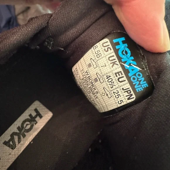 Hoka One One WOMENS Black Athletic Shoes - Picture 2 of 6